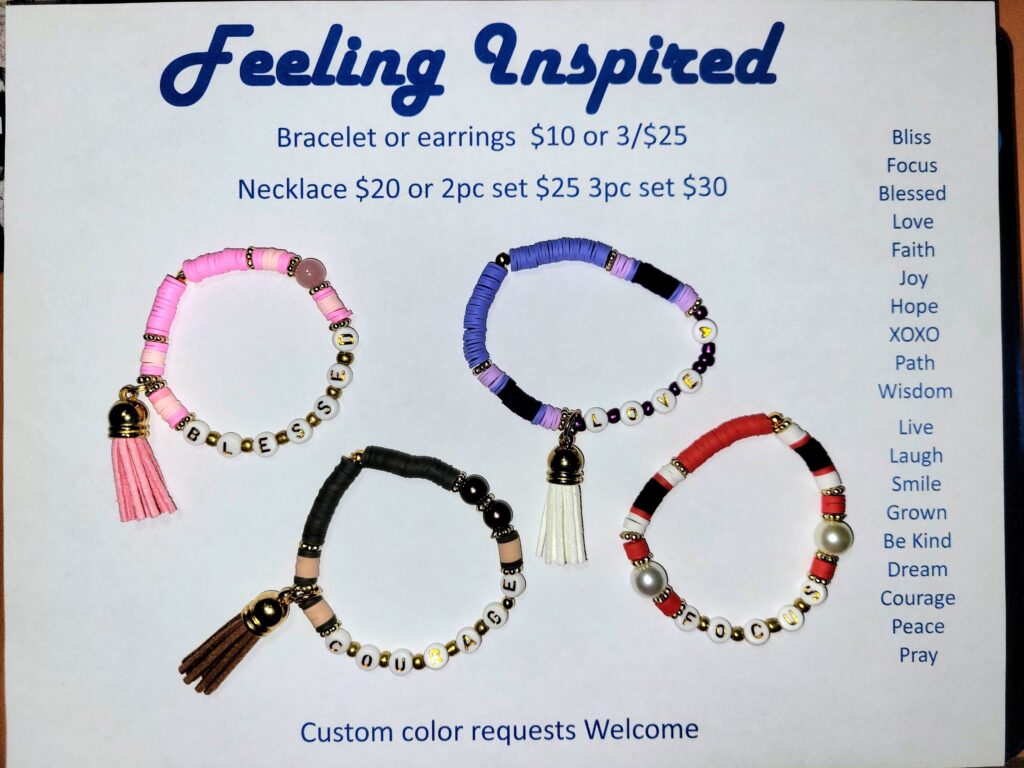 Stretch Bracelets - $7.00 each, or 2 bracelets for $10.00